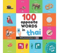 Yukismart 100 opposite words in thai (Tascabile) Learn Thai