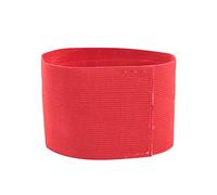 YUKOFE Bande del Capitano Elastico, Gruppi di bracciali da Calcio di Team di Squadra all'aperto per Giovani Adulti per i Giovani Adulti (Rosso)