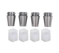YUKOFE ERG20 Set di pinze a molla, acciaio ad alto tenore di carbonio, impugnatura robusta, lavorazione accurata, per tornio CNC, fresatura, incisione, hobbisti e professionisti