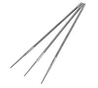YUKOFE File di motoseghe ad affilatura in Acciaio a Cuscinetto Rotondo Aircromio 3pc Set 4mm 4,8 mm 5,5 mm Opzionale (4.8MM)
