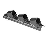YUKOFE Kit di montaggio universale per auto in fibra di carbonio a triplo calibro A Pillar Pod Cluster 52mm 2 Gauge Realizzato con plastica ABS Design preciso Esecuzione squisita Buona