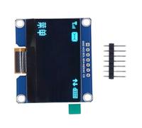 YUKOFE Modulo display IPS da 7 pin da 1,54 pollici in materiale organico Eccellente macchina per l'automazione del display 3,3 V-5 V (MRC129C Blu)