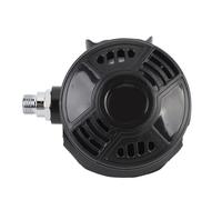 YUKOFE Regolatore di immersione Bocchino multifunzione in silicone alimentare Explorer Diving 2° livello regolatore di respirazione (nero)