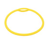 YUKOFE Supporto per collare regolatore in silicone accessori per immersioni morbide e confortevoli, regolatore di posizione sicura del mento, per gli amanti delle immersioni subacquee, giallo (62 cm)