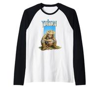 Yukon Gold Rush Miner Panning Vintage Prospector Maglia con Maniche Raglan