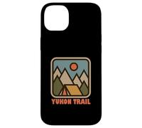 Yukon Trail Nature Vacation Backpacking Souvenir Custodia per iPhone 14 Plus