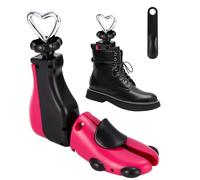 Yulado Tendiscarpe, Tendiscarpe Uomo Donna, Espansori Scarpe, Regolabile Lunghezza Larghezza Plastica Forme Scarpe con Calzascarpe.