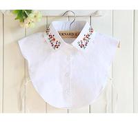 Yulakes - Colletto finto, staccabile, stile camicetta vintage, elegante, alla moda, da donna e ragazza