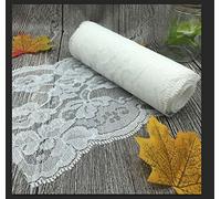 Yulakes - Fascia in pizzo vintage con bordo in pizzo, 14 cm di larghezza