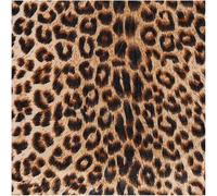 Yulakes Tessuto con motivo leopardato, 2 m, in velluto, patchwork, tappezzeria, giungla selvatica, motivo animali, tessuto decorativo per trapuntare, tessuto di raso, per fai da te, cucito, larghezza