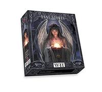 Yule Angel, puzzle da 1000 pezzi, opera d'arte di Anne Stokes, stampa gotica occulta dark fantasy (include guida puzzle poster)