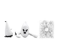 YULEESIYIP Giocattoli di Peluche Ghost arrabbiati Che Si schiantano i Fantasmi della Finestra per la Decorazione Esterna Interna di Halloween