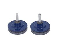 YULEESIYIP Lot de 2 affûteurs de Lames de tondeuse à Gazon en Acier inoxydable ABS, accessoires pour Jardin et Cour (Blau)