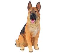 YULEESIYIP Resin Garden Landscape Simulazione Dog Lawn Figurina Balcone Cucciolo Decorazione Animal Decoration Arte Arte Arte per Outdoor Indoor Garden Park Landscape