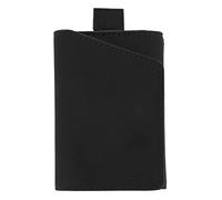 YULEESIYIP Slim Minimalista de cuero de cuero portátil Purso Portable Multi -Función Billetera para hombres Material compacto Material práctico suave (Negro)
