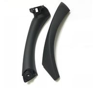 YULEGUDI Auto Maniglia Porta per Serie 3 E90 E91 E92 316 318 320 325 328i Maniglia per Porta Interna Sinistra Destra con Rivestimento della Copertura(Black Right)