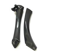 YULEGUDI Auto Maniglia Porta per Serie 3 E90 E91 E92 316 318 320 325 328i Maniglia per Porta Interna Sinistra Destra con Rivestimento della Copertura(Carbonfiber Right)