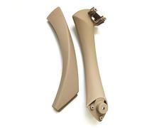 YULEGUDI Auto Maniglia Porta per Serie 3 E90 E91 E92 316 318 320 325 328i Maniglia per Porta Interna Sinistra Destra con Rivestimento della Copertura(Beige Left)