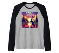 Yuletide Airon: Uno Spettacolo Natalizio in Riva al Lago Maglia con Maniche Raglan