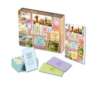 Vision Boards Manifest Your Dreams Book & Card Kit: Includes 40 Cards, Stickers, and Vision Board