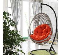 YULIAN Yuany Dondolo Uovo Cuscino Sedia con Sospensione Poltrona pensile Appeso Nido Stretto Addensare sospeso Back To Patio Giardino, 90,12 Mila Centimetri Grande Vendita (Senza Poltrona),io