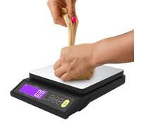 Yulokdwi Bilancia Alimentare Per Cucina,Bilancia Alimentare Elettronica 2.5 Kg Con Batteria - Accessorio Cucina con Retroilluminazione per Porzioni Dieta Caffè Pesatura Lettere