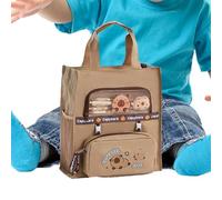 Yulokdwi Borsa Tote Animale Capibara,Borsa Cartone Animale Zainetto - Grande Capacità Zaino Viaggio Giornaliero Per Bambine Bambini Ragazzi