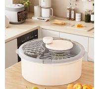 Yulokdwi Centrifuga per Verdure,Asciugatore Da Cucina Rotante - Per La Pulizia Della Frutta | Per I Cibi La Preparazione Dei Pasti La Lattuga L'Insalata Le Bacche Le Fragole