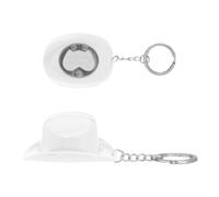 Yulokdwi Chiave Portachiavi Apri Birra - Apribottiglie Per Cucina Design Cappello Cowboy - Strumento Manuale Per Aprire Bottiglie Di Birra - Per L'Uso In Casa Cucina Bar Matrimonio Festa Raduno Uomini