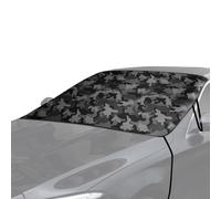 Yulokdwi Copertura Parabrezza Per Ghiaccio E Neve,Copertura Mimetica Parasole E Pioggia - Protezione Impermeabile Per Finestrini | Per L'Esterno Durante L'Inverno E Il Clima Freddo Per SUV Camion E