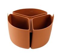 Yulokdwi Divisore Insert Per Slow Cooker - Inserto Antiaderente per Pentola a Cottura Lenta - Divisore 3 Scomparti Accessorio Cucina per Dieta e Pappe