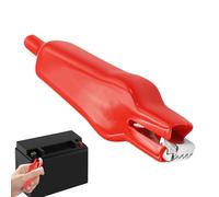 Yulokdwi Morsetti A Per Test - 10 Pezzi 7,5cm Morsetti a Ponte per Collegamenti Elettrici - Accessori Sicuri con Isolamento per Manutenzione Auto e Ricarica Batterie