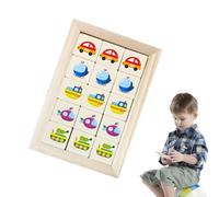 Yulokdwi Puzzle A | Puzzle Educativo con Design a Cartoni Animati,Rompicapo In Legno - Per Bambini, Famiglia, Aula, Addestramento, Sviluppo Della Logica, Scuola Materna