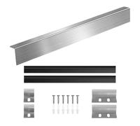 Yulokdwi Riempitivo Fessure Forno,Protettore per Bordi Laterali in Acciaio Inossidabile | Bordo Antiscivolo Riempimento Fessure | Per Fornello Forno Lavastoviglie Microonde Frigorifero