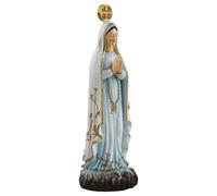 Yulokdwi Statuetta della Madre Maria - Figurina in Resina Scultura Decorazione | Scultura Mini per la Casa | per la Casa, la Scrivania, lo Scaffale, la Chiesa, l'Esposizione, la Collezione Cristiana e