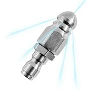 Yulokdwi Ugello per Pulizia Fogne,Connessione Rapida 6mm Per Pulizia Fognature,Attrezzi Sbloccatubi Antiruggine Per Tubature Per Uso Residenziale Commerciale Comunale - Per Reti Idrauliche Bagno E