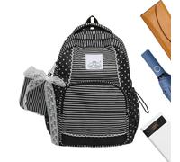 Yulokdwi Zaini Da Bambine con Borsetta Estetico Impermeabile Leggero e | Zaino Libri da Viaggio per Ragazze Adolescenti Studentesse Donne Aula Scuola Elementare Campeggio Weekend Gita Fuori Porta