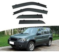 yuluxlh Frangivento per finestrini Laterali Auto per Ford Kuga 2004-2011, Parasole Finestrino Visiera Dell'Auto Parapioggia Finestra Laterale Accessori