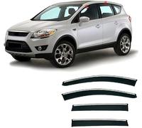 yuluxlh Frangivento per finestrini Laterali Auto per Ford Kuga 2008-2012, Parasole Finestrino Visiera Dell'Auto Parapioggia Finestra Laterale Accessori