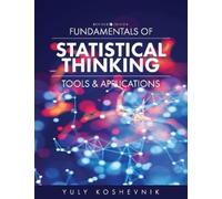 Yuly Koshevnik Fundamentals of Statistical Thinking: Tools and Appl (Tascabile)