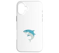 Yum! I Love Vegans! Divertimento Vegetariano Shark Nuoto, Uomo/Donna Custodia per iPhone 16 Plus
