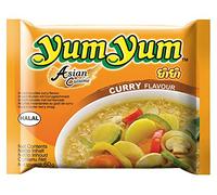 Yum Yum Noodles Curry - Confezione da 30 pezzi x 60 g