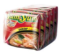 Yum Yum Yum - Tagliatelle istantanee asiatiche, 5 x 60 g, confezione da 3