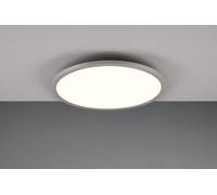 YUMA PLAFONIERA LED 20W-3W 250lm, 3000 - 6500K BORDO ALLUMINIO RETRO ILLUMINATA RGB CON ACCENSIONE SEPARATA CON TELECOMANDO MULTIFUNZIONE D. 40CM DIMMERABILE