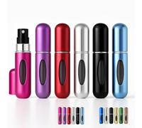 YUME 6 pezzi 5ml Atomizzatore Profumo Ricaricabile, Porta Profumo da Borsetta da Viaggio, Anti-Perdita, Ricaricabile, con Finestra di Visualizzazione (Pack 3)