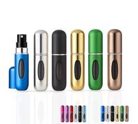 YUME 6 pezzi 5ml Atomizzatore Profumo Ricaricabile | Porta Profumo da Borsetta da Viaggio | Anti-Perdita, Ricaricabile, con Finestra di Visualizzazione
