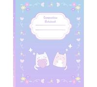Yume Kawaii Cat Notebook: Pastel Dream Journal for Girls & Cat Lovers: Magical Pastel Purple Cover with Sweet Cats & Flowers | Wide Ruled | Perfect for Dreamy Notes, Doodles & Journaling