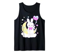 Yume Kawaii Fashion Big Bunny sulla Luna Abbigliamento Canotta