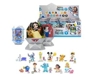 YuMe Official Disney 100 Surprise Mystery Capsules Blind Box with Pixar and Disney Characters Vinyl Figurines - Series 1 Blind Bag Surprise Toys Surprise Toys 12 Pack