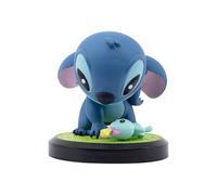 YuMe Stitch Gleaning the Scrump - Mini figura da collezione da 6,3 cm in scatola con finestra dell'eroe, prodotto con licenza ufficiale Disney, regalo giocattolo per bambini, adulti e fan del cinema